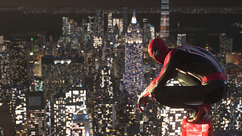Spider-Man (PS4) — City Skyline, Video Game HD wallpaper
