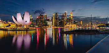 Cities, Night, City, Building, Lights, Skyscrapers HD wallpaper