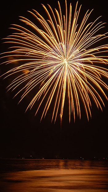 Firework, Fire Firework HD phone wallpaper