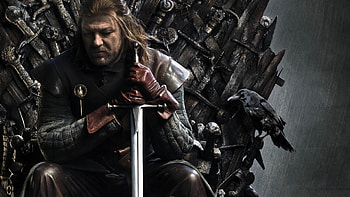 House Stark, Game of Thrones, Ned Stark, Iron Throne HD wallpaper