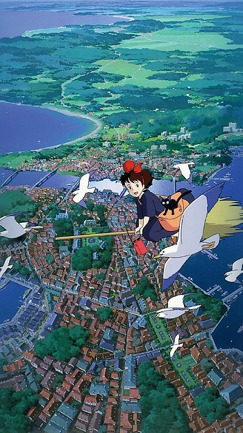 Kiki, Studio Ghibli HD phone wallpaper