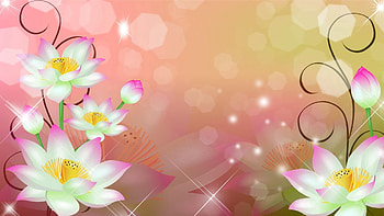 Abstract, Flowers, Patterns, Bright, Colourful, Colorful HD wallpaper