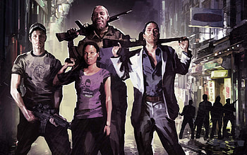 Left 4 Dead, Zombie , Immersive gameplay, Intense combat HD wallpaper