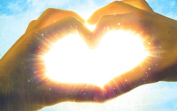 Holidays, Hearts, Sun, Love, Valentine's Day HD wallpaper