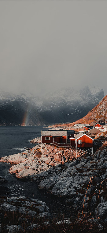 Norway , Stunning fjord views, Nordic landscapes, Captivating backgrounds HD phone wallpaper