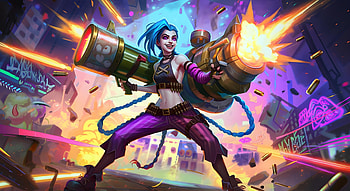 Jinx, League Of Legends HD wallpaper