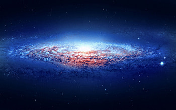 Milky Way, core, inside, glowing, matter HD wallpaper