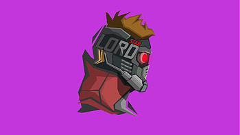 Star Lord Minimalism , star-lord, minimalism, artwork, digital-art, artstation, artist, superheroes HD wallpaper