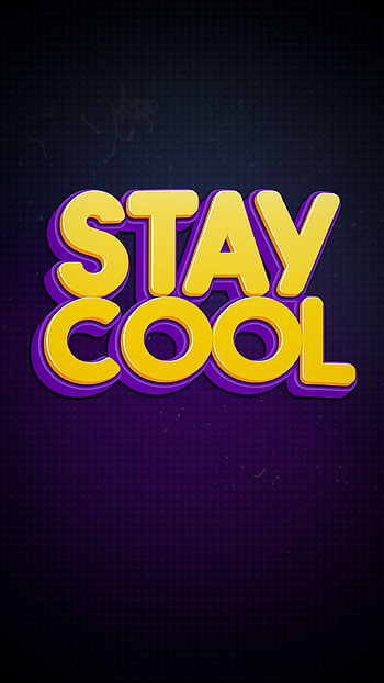 Just be cool, sayings, words, stay cool HD phone wallpaper