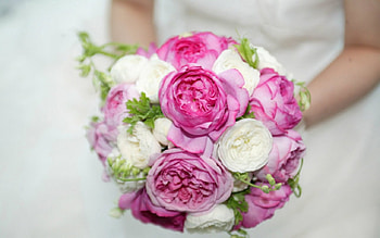 Bouquet, rose, flowers, bride HD wallpaper