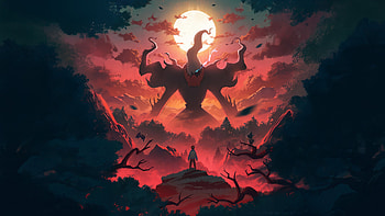 Darkrai Rises, anime, artwork, art, digital-art, artist HD wallpaper