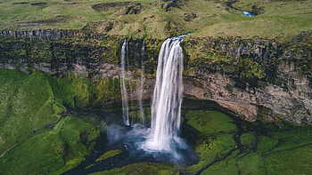 Seljalandsfoss Iceland, iceland, nature, waterfalls, Seljalandsfoss, landscape HD wallpaper