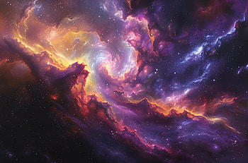 Univers 14, universe, space, nebula, cosmos, Sci Fi HD wallpaper