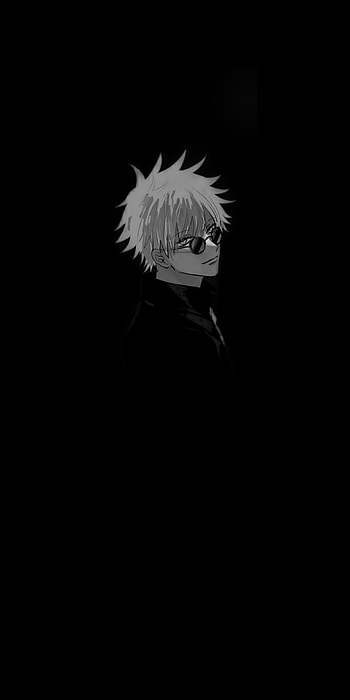 Gojo, art, wig, anime HD phone wallpaper