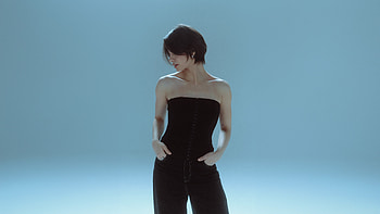 Black Tank Top Short Hair Girl, girls, model, girl, black-dress HD wallpaper