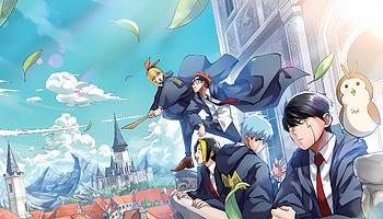 Mashle Magic & Muscles – Dot Barrett, Finn Ames & Lance Crown Anime, Dot Barrett, Finn Ames, Lance Crown, Mash Burnedead, Anime, Mashle: Magic and Muscles HD wallpaper