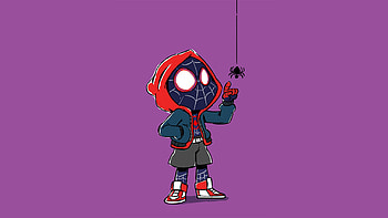 Spider Kid Miles Morales Art, spiderman, superheroes, artwork, artist, digital-art, deviantart HD wallpaper