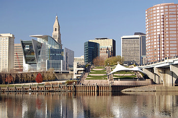 Hartford, Hartford CT skyline, Connecticut HD wallpaper
