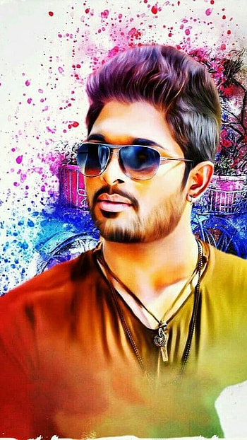 Allu Arjun Army, Beautiful, Sketch HD phone wallpaper