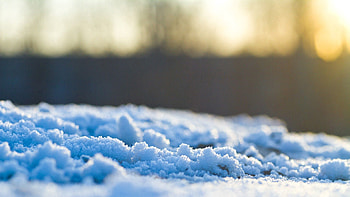 Snow, Macro, Shine, Light, Surface HD wallpaper