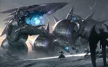 Chimeratech Fortress Dragon, Anime HD wallpaper
