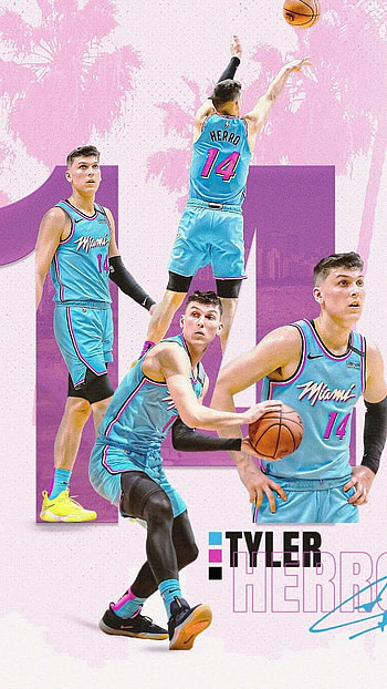 Tyler Herro, Basquete, Miami Heat HD phone wallpaper