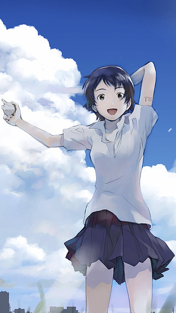 The Girl Who Leapt Through Time, The forgotten lair, Mobile , Anime enchantment HD phone wallpaper