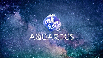 Aquarius , Aesthetic charm, Zodiac symbolism HD wallpaper
