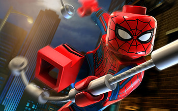 Lego Spiderman Homecoming, lego, spiderman, superheroes, artwork, digital-art HD wallpaper