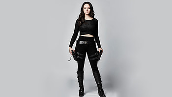 Melissa O Neil, singer, brunette, actress, woman, Melissa O'Neil HD wallpaper