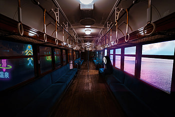 Train To Nowhere , artist, artwork, digital-art HD wallpaper