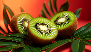 Vibrant Kiwi Delight - Ultra, kiwi, fruit, tropical, green, still life HD wallpaper