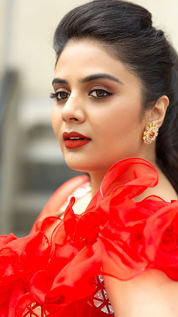 Sreemukhi, model, anchor HD phone wallpaper