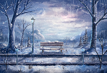 Winter, Scenery, Ice, Frost, Nature HD wallpaper
