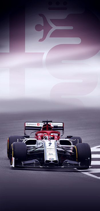 Alfa Romeo Racing C38, Kimi Raikkonen HD phone wallpaper