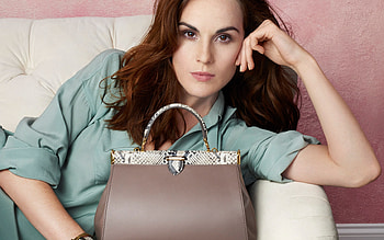 Michelle Dockery, Portrait, British actress, Beautiful woman HD wallpaper