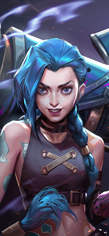 Jinx Arcane Vibes: Ultimate League of Legends , Jinx (League Of Legends), TV Show, Arcane HD phone wallpaper