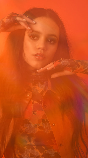 Jenna Ortega, hollywood actress, model HD phone wallpaper