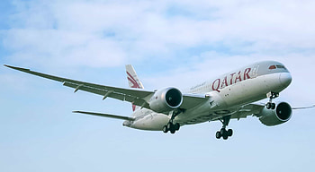 Qatar Airways, Business class tickets, June travel, Discount code HD wallpaper