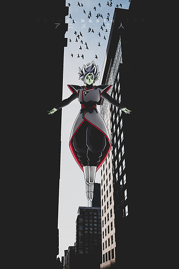 Zamasu, sky, art, gokublack HD phone wallpaper