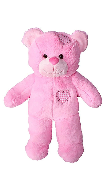 Pink Teddy Bear, Pink HD phone wallpaper