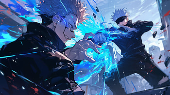 Gojo vs Sukuna Epic Battle - Jujutsu Kaisen, Gojo Vs Sukuna, Satoru Gojo, Sukuna (Jujutsu Kaisen), Jujutsu Kaisen, Anime HD wallpaper