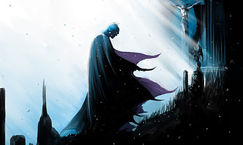 Batman, dark, paint art HD wallpaper