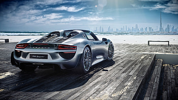 Porsche 918 Spyder 2018 Dubai, porsche-918, porsche, cars, artist, behance HD wallpaper