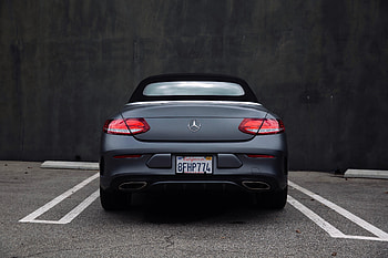 Cars, Lights, Car, Machine, Back View, Rear View, Mercedes, Headlights HD wallpaper