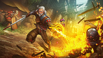 Witcher 3 fan art, , Games, The Ramenswag HD wallpaper