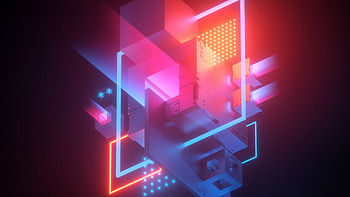 Abstract, conflict, geometric pattern HD wallpaper