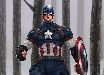 Captain America Digital Artwork, captain-america, digital-art, artwork, deviantart, movies, superheroes HD wallpaper