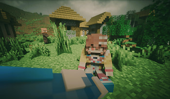 Minecraft MoxiangQWQ拍摄-2, Minecraft HD wallpaper