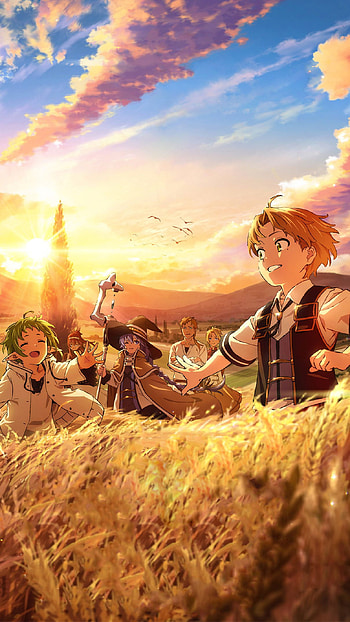 Mushoku Tensei, cloud, sky, Anime, Rudeus HD phone wallpaper